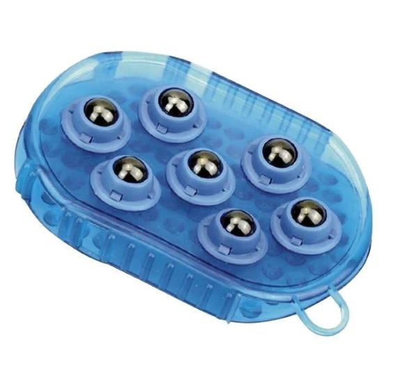 Massagebørste med magneter