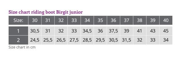 QHP Birgit Junior Ridestøvler