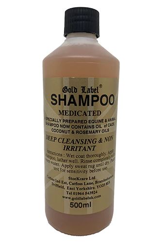 Medical shampoo hest hund